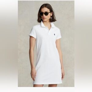 New Polo Ralph Lauren white polo dress